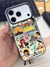 米弗希 適用蘋(píng)果17promax手機殼新款iphone17pro抽象女孩air高級16防摔15男女14/13網(wǎng)紅12卡通彩銀保護套 【電鍍黑-抽象女孩】彩銀IMD-磨砂抗指紋 iphone 17 Pr 曬單實(shí)拍圖