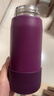 虎牌（TIGER）保溫杯戶(hù)外便攜不銹鋼運動(dòng)水杯手提杯MED-A050-VDT紫紅色500ML 曬單實(shí)拍圖