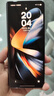 三星（SAMSUNG）Galaxy三星 Z Fold4 沉浸 5G折疊屏三星手機 二手手機 99新 鉑萃黑 12GB+512GB 全網(wǎng)通 曬單實(shí)拍圖