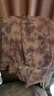 卡搭（kraallda）高級真絲上衣女清新桑蠶絲甜美T恤女休閑時(shí)尚寬松小衫洋氣春秋 粉紫花 XL （建議130斤以?xún)龋?曬單實(shí)拍圖