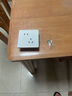 德力西(DELIXI)開(kāi)關(guān)插座面板 CD815系列 10A斜五孔插座 QSE86ZS/3 曬單實(shí)拍圖