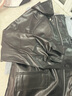 妙奕嘉黑色仿皮皮衣外套女皮夾克外套女秋冬季外套衣服女裝上衣短款外套 美拉德機車(chē)皮衣防風(fēng)外套【黑色】 M （建議100-115斤） 曬單實(shí)拍圖