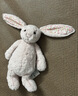 Jellycat花布邦尼兔動(dòng)物毛絨玩偶兔子玩偶兒童禮物娃娃生日新婚禮物 白芮（乳白色） Medium 曬單實(shí)拍圖