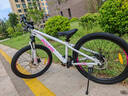 喜德盛（xds）山地自行車(chē)小王子變速車(chē)7速青少年學(xué)生成人通勤運動(dòng)騎行單車(chē)公路 白粉色 輪徑24吋 曬單實(shí)拍圖