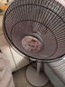 美的（Midea）小太陽(yáng)取暖器家用節能電暖器臺式電熱器暖氣機辦公室烤火爐暖腳器暗光防燙遠紅外電暖氣 可調節高度臺立兩用NJ 曬單實(shí)拍圖