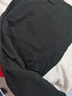 棉致休閑褲男士春秋季休閑百搭寬松直筒戶(hù)外運動(dòng)褲子 黑色平口 2XL 曬單實(shí)拍圖