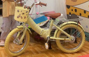 永久（FOREVER）永久兒童自行車(chē)永久自行車(chē)兒童 自行車(chē)3-6歲折疊自行車(chē)兒童單車(chē) 標配黃|輻條輪+折疊+輔助輪+禮包 16寸|身高105-130cm 曬單實(shí)拍圖