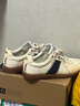 馬登經(jīng)典棒球德訓鞋男女運動(dòng)休閑鞋小白鞋子百搭阿甘鞋防滑板鞋 米色 37 (235mm)  女碼-正碼正拍 曬單實(shí)拍圖