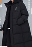鴨鴨（YAYA）王一博同款冰殼系列戶(hù)外極寒羽絨服男士新款長(cháng)款情侶東北加厚外套 青光黑色【現貨速發(fā)】 L /175 曬單實(shí)拍圖