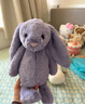Jellycat早春新品害羞紫羅蘭邦尼兔毛絨玩偶安撫娃娃生日新婚禮物 害羞紫羅蘭邦尼兔 Medium 曬單實(shí)拍圖