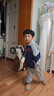 戴維貝拉（DAVE＆BELLA）兒童針織長褲套裝2025秋季新款運動風男童上衣兩件套男寶寶衣服 藏青色【現(xiàn)貨】 110 cm（建議身高100-110cm） 曬單實拍圖