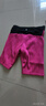 喬丹飛影半彈褲男短褲子男透氣速干馬拉松跑步運動(dòng)褲壓縮緊身五分褲 智能粉/紫黑 XL 曬單實(shí)拍圖