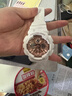卡西歐（CASIO） G-SHOCK GIRLS GMA-S120系列運動(dòng)女士手表防水防震手表 GMA-S120MF-7A2PR-200米防水 曬單實(shí)拍圖