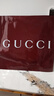 古馳（GUCCI）圍巾雙GG織花雙面男女同款圍巾 流蘇披肩 絨線(xiàn)圍巾 生日禮物 淺卡其色1659043G6469500 曬單實(shí)拍圖
