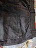 VUUG冰絲休閑褲男款夏季天絲薄款直筒寬松大碼牛仔長(cháng)褲子 2XL   黑色 曬單實(shí)拍圖