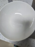 7英寸橫紋碗敞口深口陶瓷碗拌面碗湯碗餐盤防燙釉下彩加厚 7英寸1個 曬單實拍圖