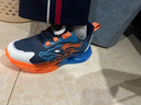 回力瑞兒童運動(dòng)鞋哪吒三太子敖丙男童鞋2025春秋新款皮面加棉兒童休閑鞋 深藍桔皮面 33 曬單實(shí)拍圖