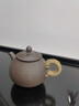 陶迷（TAOMI）無(wú)釉粗陶茶壺復古原礦一壺兩杯套裝防燙綁繩禪意中式泡茶具 虛緣壺 201mL(含)-300mL(含) 曬單實(shí)拍圖