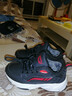 里奇.喬丹   RICKY JORDAN男鞋秋冬季2025新款46特大碼47運動(dòng)鞋男款防水黑色上班工作東北48 819加絨款黑紅 36 曬單實(shí)拍圖
