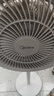 美的（Midea）【暴風(fēng)循環(huán)】空氣循環(huán)扇大風(fēng)量搖頭電風(fēng)扇家用臺式落地扇輕音臥室節(jié)能小風(fēng)扇柔風(fēng)輕羽扇 FGA24TQ 曬單實拍圖