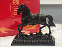 銅德禮飾馬年商務(wù)禮品招財黑馬擺件裝飾高檔大氣送客戶(hù)禮物公司年會(huì )伴手禮 商務(wù)禮品【大號-黑馬】亮黑色/禮盒裝 曬單實(shí)拍圖