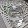 青蘋(píng)果耐熱玻璃水杯465ml四只 四色把手玻璃杯 圍爐煮茶杯牛奶杯 曬單實(shí)拍圖