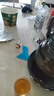 玻璃彩色把手杯品茗杯花茶套裝茶杯防爆耐熱透明玻璃小把杯六色杯 隨機6只（彩把） 曬單實(shí)拍圖