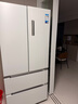 美的（Midea）508升法式多門(mén)四開(kāi)門(mén)一級能效雙系統雙循環(huán)除菌凈味國家補貼20%家用冰箱大容量BCD-508WTPZM(E)白 曬單實(shí)拍圖