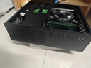 SKTC 全新A10迷你臥式立式MATX24*24主板小1U電源7.3LHTPC電腦機箱 A10黑色+300w電源 曬單實(shí)拍圖