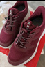 足力健老人鞋中老年輕便休閑散步鞋2431380J 女 酒紅 39 曬單實(shí)拍圖