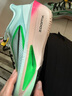 耐克NIKE男子碳板跑步鞋緩震ZOOM FLY 6運(yùn)動(dòng)鞋F(xiàn)N8454-402藍(lán)粉綠黑42 曬單實(shí)拍圖