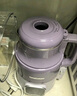 大宇（DAEWOO）輕音破壁機家用豆漿機 3-4人大容量全自動(dòng)智能五谷雜糧免泡免濾輔食機料理機國家補貼SM07紫色 曬單實(shí)拍圖