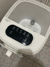 美的（Midea）泡腳桶殺菌足浴盆加熱暖腳自動(dòng)按摩保暖洗腳盆熏蒸暖泡噴淋生日禮物送男女友長(cháng)輩 ZL310溫泉桶 曬單實(shí)拍圖