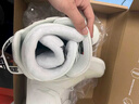 MSEASFREE快穿單板滑雪鞋男款女款刻滑平花初學(xué)成人防滑保暖滑雪裝備滑雪靴 白色 43 曬單實(shí)拍圖