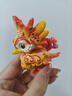 多彩桔子 COLORFUL ORANGE高檔蛇年原創(chuàng  )吉祥物十二生肖全套桌面車(chē)載裝飾品男女生日新年禮物 旺財-雞 12cm 曬單實(shí)拍圖