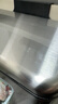 家華廚房垃圾桶8L銀色壁掛式不銹鋼帶蓋家用櫥柜門懸掛夾縫大號6601 曬單實拍圖