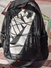 耐克（NIKE）男女雙肩包背包 大容量旅行包電腦書(shū)包休閑包DV1296-010 黑白 曬單實(shí)拍圖
