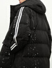 太平鳥男裝款羽絨服冬季過膝長款連帽保暖外套 黑色1（寬松) XL  曬單實拍圖