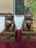 天祥緣紫銅獅子擺件一對招鎮高端住宅別墅入戶(hù)門(mén)口大號北京故宮獅工藝品 紫銅材質(zhì)-24號宮門(mén)獅一對 曬單實(shí)拍圖