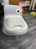 babycare兒童小恐龍馬桶坐便器嬰兒尿盆男孩女孩如廁座便器6月-6歲 【三合一多功能坐便凳】溫特綠+清潔袋100只 曬單實(shí)拍圖
