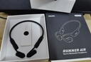 南卡（NANK）【新品上市】Runner Air藍牙耳機骨傳導升級空氣傳導開(kāi)放不入耳后掛式跑步騎行運動(dòng)耳機 【開(kāi)放式運動(dòng)耳機帶內存】玄英黑 曬單實(shí)拍圖