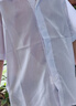兒童短袖白色襯衫春夏季男女童免燙表演中小學(xué)生校服白襯衣上衣服 白色 130 曬單實(shí)拍圖