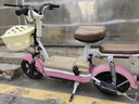 鳳凰（Phoenix）電動(dòng)車(chē)新款女生小型輕便新國標電動(dòng)自行車(chē)成人電瓶車(chē)雙人代步通勤長(cháng)續航電單車(chē)兩輪助力車(chē) 櫻花粉【全國聯(lián)保 終身保障】 【鉛酸】12A載能-助力續航65公里 曬單實(shí)拍圖
