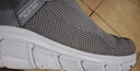 斯凱奇（Skechers）閃穿鞋男鞋秋季休閑健步鞋一腳蹬運(yùn)動(dòng)鞋百搭軟底布鞋118306 曬單實(shí)拍圖