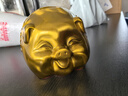 百納源銅豬存錢(qián)罐金豬儲蓄罐大容量黃銅豬生肖豬福豬擺件家居裝飾品 招財豬 存錢(qián)罐 曬單實(shí)拍圖