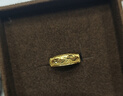 金至尊（3DG Jewellery）花開(kāi)富貴足金999戒指黃金婚嫁戒指送女友生日禮物計價(jià) 金重4.68克-多退少補（配珠寶禮盒） 曬單實(shí)拍圖