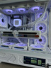 瓦爾基里（VALKYRIE）VK03 WHITE 白色 ATX 游戲電腦臺式機箱 支持360水冷 6.2吋觸摸屏 270°海景房 曬單實(shí)拍圖