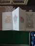 【蓋章版】故宮日歷書(shū)畫(huà)版2026年，純手工蓋章+贈天馬凌云徽章+昭陵六駿圖藏書(shū)票+書(shū)簽2枚 曬單實(shí)拍圖