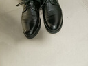北歐圖（BEIOUTU）皮鞋男士系帶商務(wù)正裝鞋英倫舒適職場(chǎng)通勤皮鞋子男 178 黑色 41 曬單實(shí)拍圖