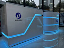 展示臺展廳異形科技感創(chuàng  )意展臺展廳發(fā)光數碼產(chǎn)品展示臺中島圓形柜 1.2*0.6*0.9米展臺一個(gè) 曬單實(shí)拍圖